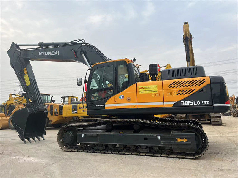 305LC-9T Excavatrice utilisée Hyundai 30 Tonnes Corée Excavatrice minière utilisée Hyundai