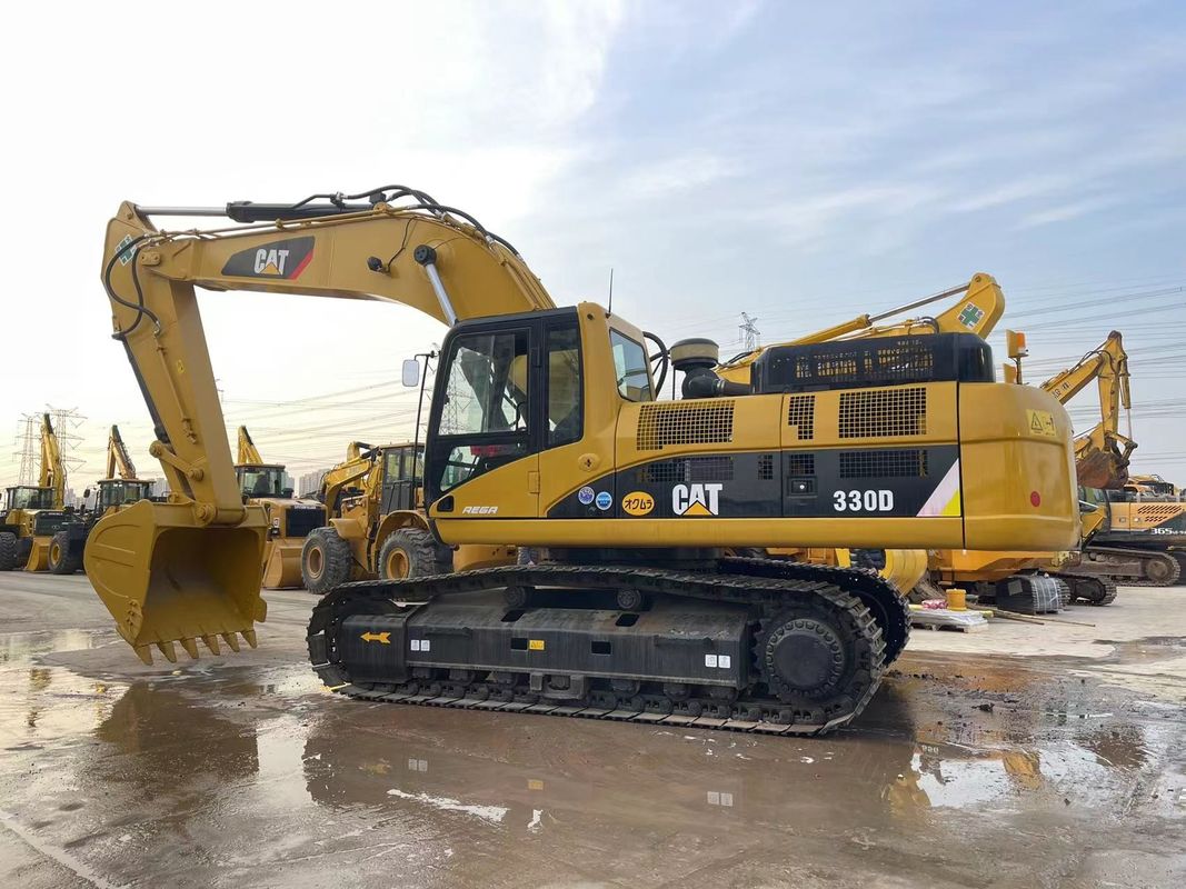 Excavateurs usagés chenille 330D 30 tonnes gros excavateurs pour chats en bon état