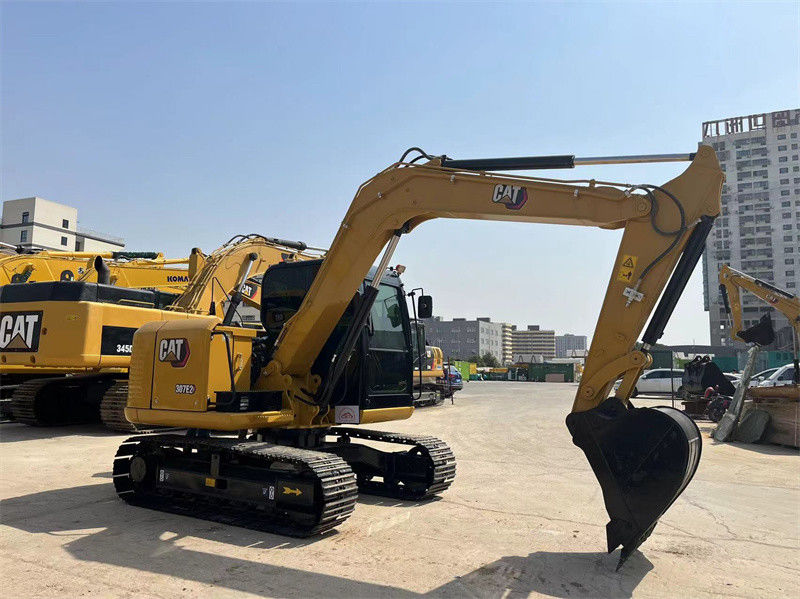 7 tonnes de mini-pelles CAT utilisées 307E2 Caterpillar 305 306 307 Excavatrices à rouleaux