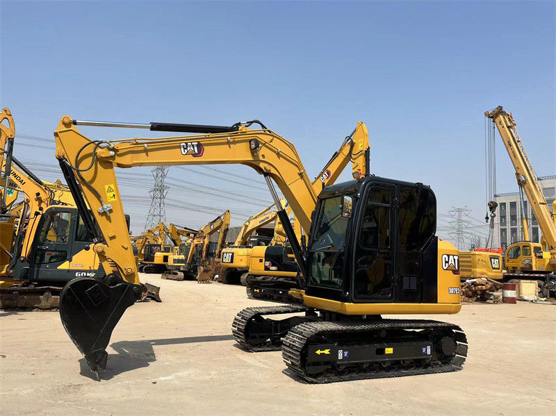 7 tonnes de mini-pelles CAT utilisées 307E2 Caterpillar 305 306 307 Excavatrices à rouleaux