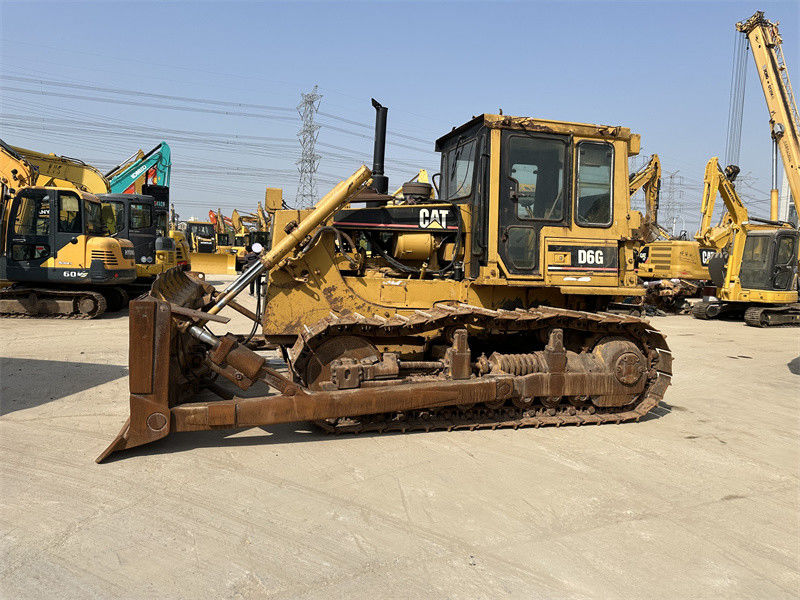 Bulldozer d'origine CAT D6G utilisé Caterpillar D3 D4 D7 utilisé en bon état