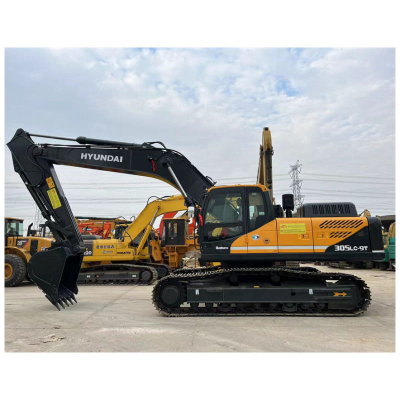 Heures de travail réduites 2020 Hyundai 305LC 9T Excavator avec et 1,38 M3 capacité de seau de référence