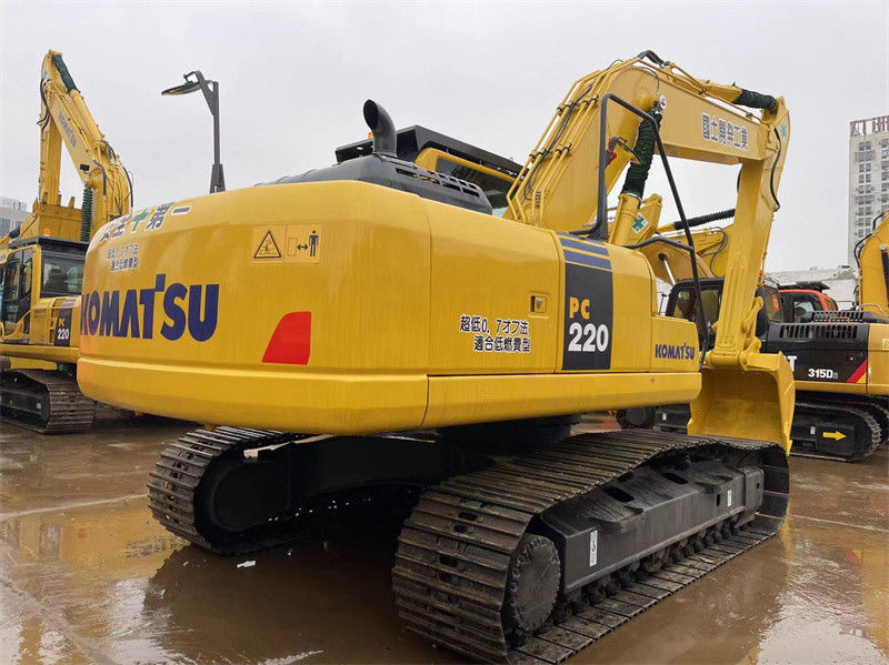 Komatsu PC220-8 Excavateur japonais d'occasion Excavateur hydraulique de taille moyenne haute performance