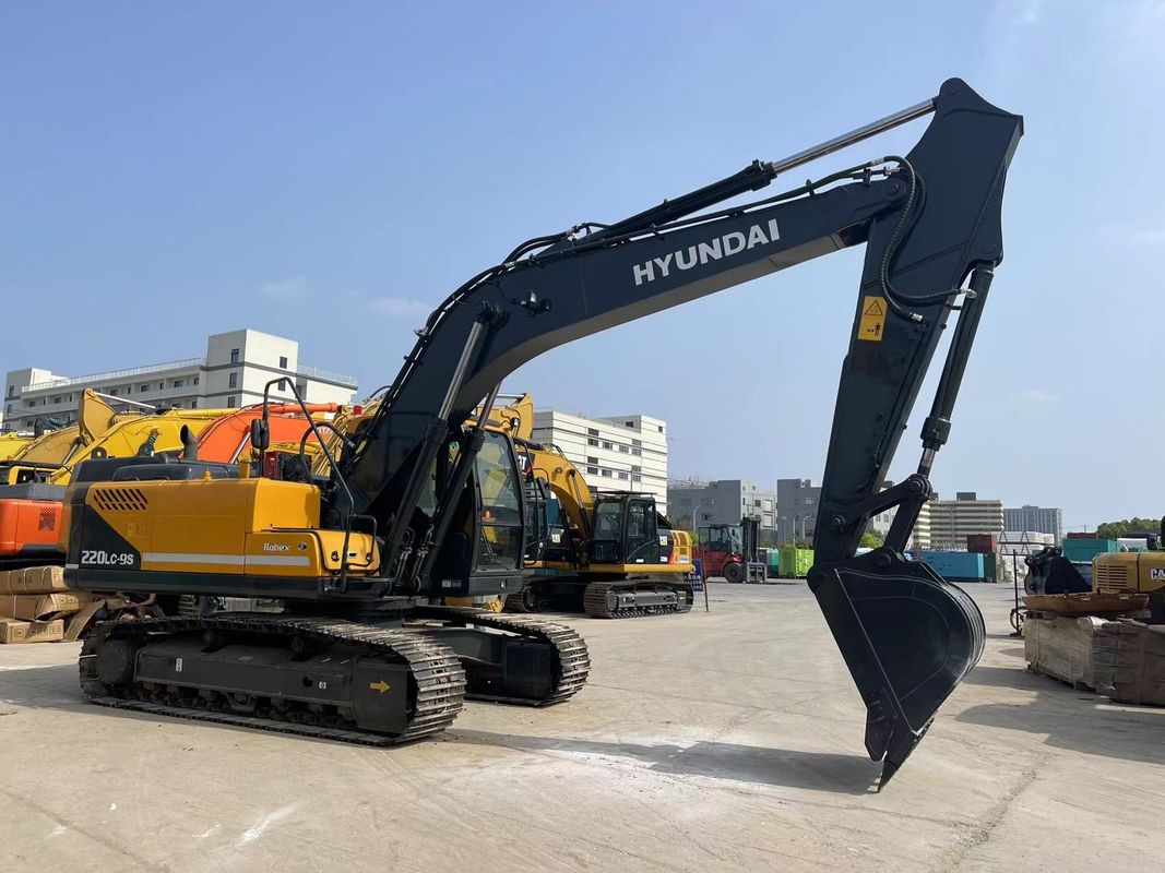 Excavateur Hyundai 220LC-9S Excavateur utilisé de grande taille de 22 tonnes