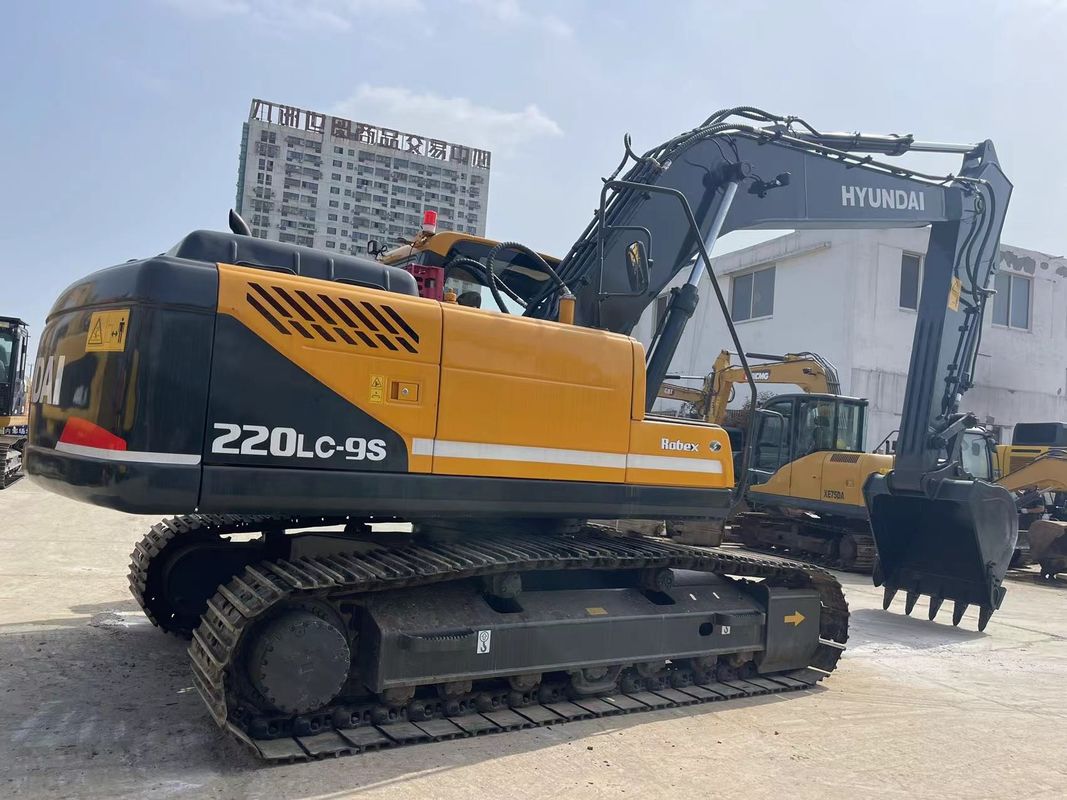Excavateur Hyundai 220LC-9S Excavateur utilisé de grande taille de 22 tonnes