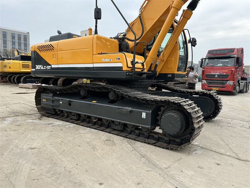 30 tonnes d'occasion Hyundai R305LC-9S Excavatrice Corée d'occasion Hyundai 305 Excavateur minier