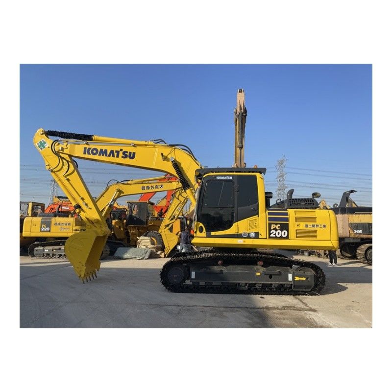 Vente à chaud Excavatrice japonaise d'occasion de 20 tonnes utilisée Komatsu PC200-8N1 Excavatrice PC220 PC210