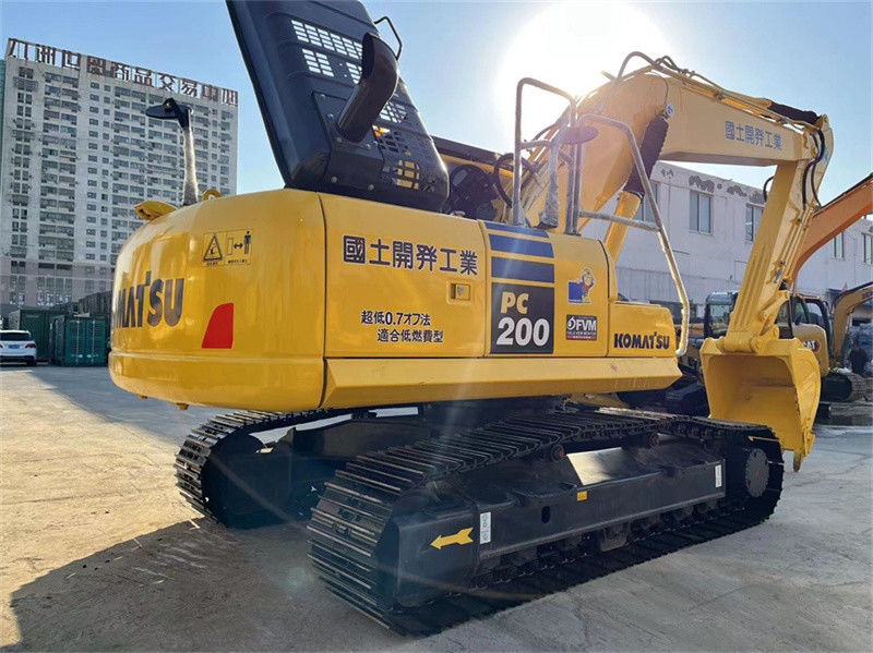 Vente à chaud Excavatrice japonaise d'occasion de 20 tonnes utilisée Komatsu PC200-8N1 Excavatrice PC220 PC210