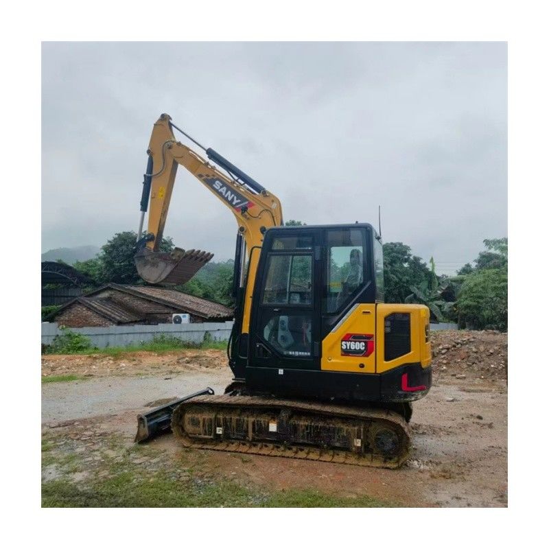 Chine Sany SY60C Pro Excavateur d'occasion de seconde main 6 Tonnes Sany sy60 Mini Digger