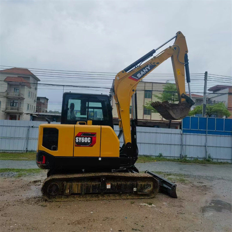 Chine Sany SY60C Pro Excavateur d'occasion de seconde main 6 Tonnes Sany sy60 Mini Digger