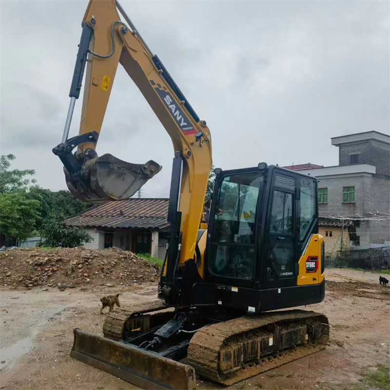 Chine Sany SY60C Pro Excavateur d'occasion de seconde main 6 Tonnes Sany sy60 Mini Digger