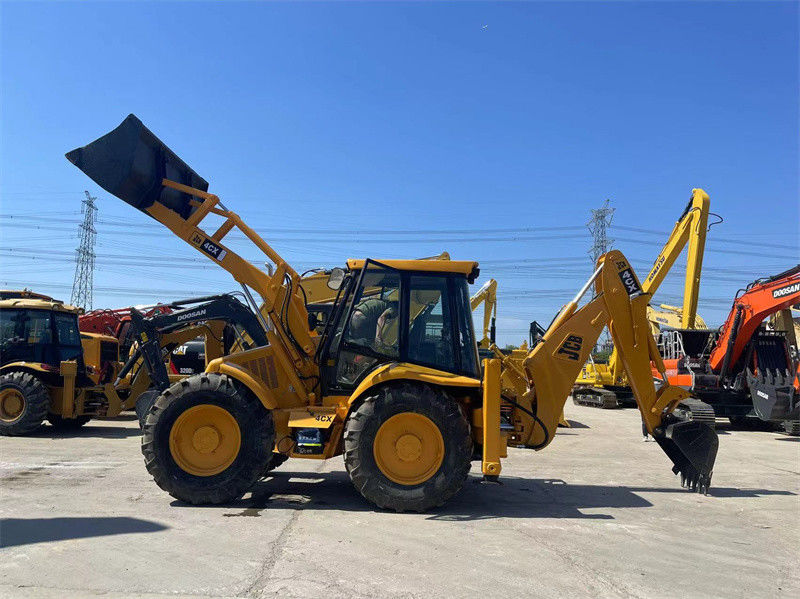 Origine États-Unis JCB 4CX chargeuse à roues utilisée JCB 4CX chargeuse à roues