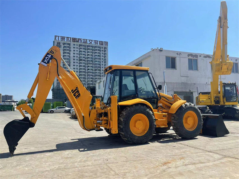 Origine États-Unis JCB 4CX chargeuse à roues utilisée JCB 4CX chargeuse à roues