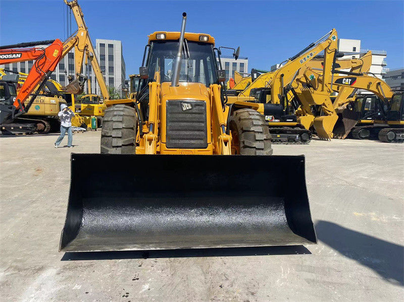 Origine États-Unis JCB 4CX chargeuse à roues utilisée JCB 4CX chargeuse à roues