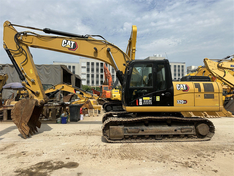 20 tonnes d'excavatrice CAT 320GX d'origine utilisée Année 2021 Excavatrice Caterpillar 320 d'occasion