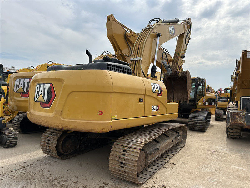 20 tonnes d'excavatrice CAT 320GX d'origine utilisée Année 2021 Excavatrice Caterpillar 320 d'occasion