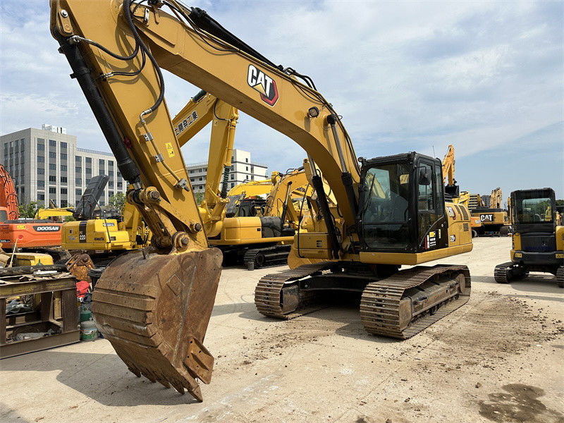 20 tonnes d'excavatrice CAT 320GX d'origine utilisée Année 2021 Excavatrice Caterpillar 320 d'occasion
