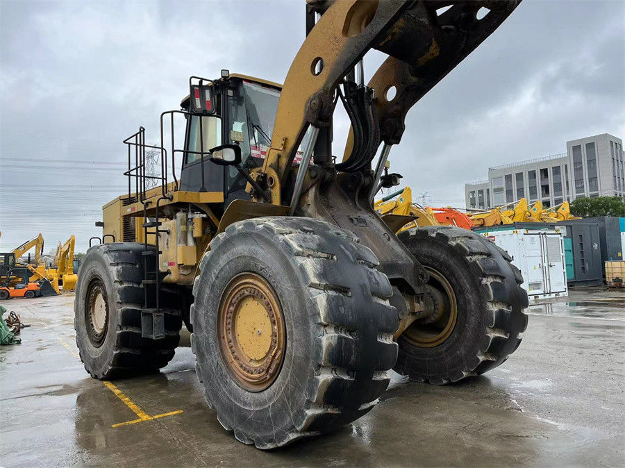 Couleur originale CAT 986H Chargeur avant moteur puissant C15
