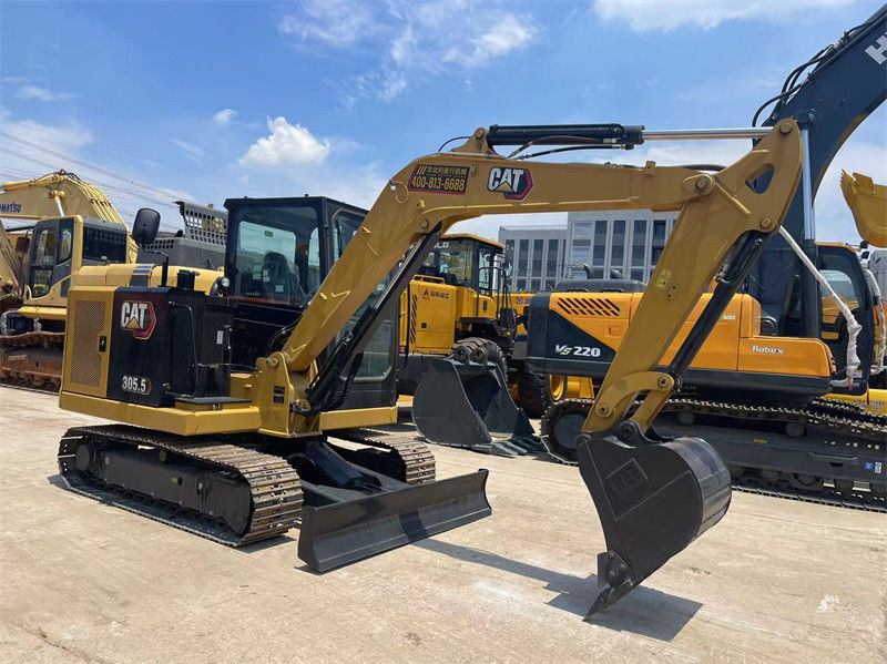 Nouveau produit CAT 305.5 5,5 tonnes Caterpillar 305.5 Mini Excavators à rampe