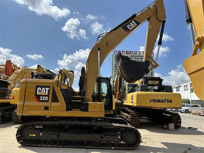 Cat 320 utilisé Excavateur 6 cylindres moteur C7.1 d'occasion Creuseuseuse 320