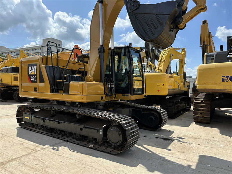 Cat 320 utilisé Excavateur 6 cylindres moteur C7.1 d'occasion Creuseuseuse 320