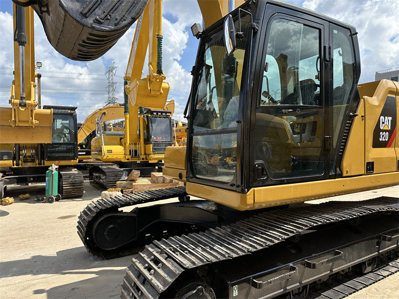 Cat 320 utilisé Excavateur 6 cylindres moteur C7.1 d'occasion Creuseuseuse 320