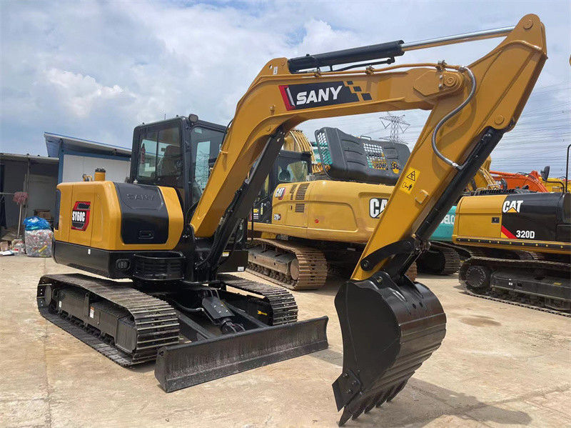 Une nouvelle excavatrice Sany SY60C de 6 tonnes