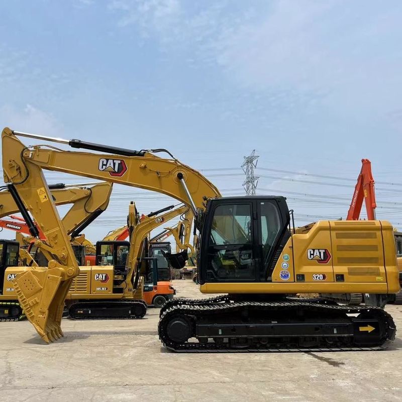 Excavateur CAT 320 avec moteur C7.1 6 cylindres pour la construction et l'exploitation minière