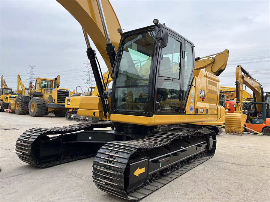 Excavateur CAT 320 avec moteur C7.1 6 cylindres pour la construction et l'exploitation minière