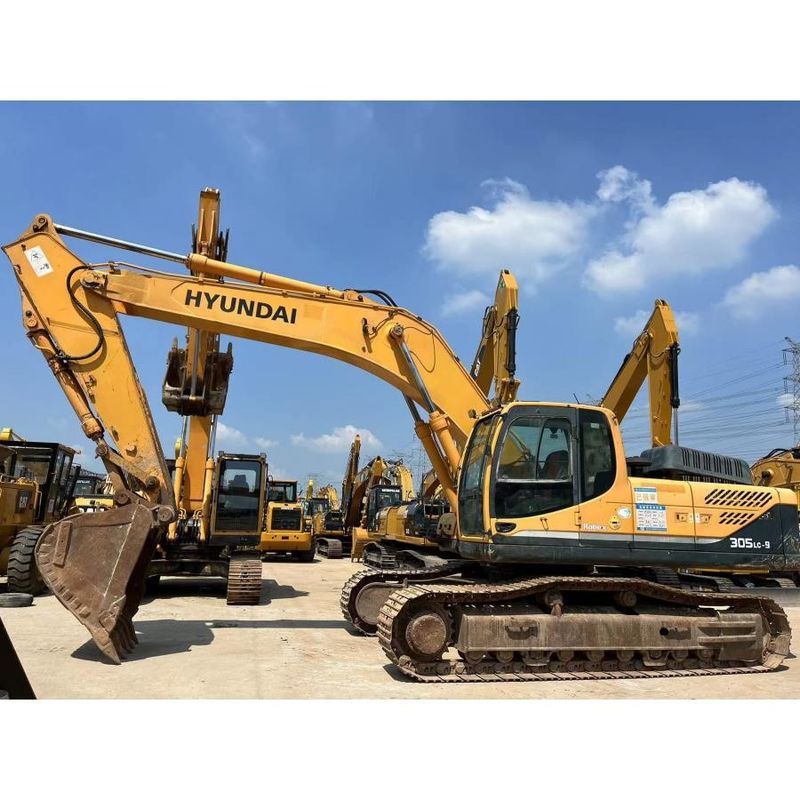 Puissante 30 tonnes couleur originale Hyundai R305LC Excavateur lourd