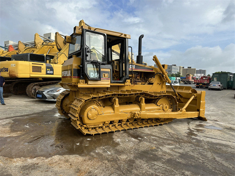 Repeindre le bulldozer CAT D6G utilisé le bulldozer Caterpillar D3C D5B D6 utilisé en bon état