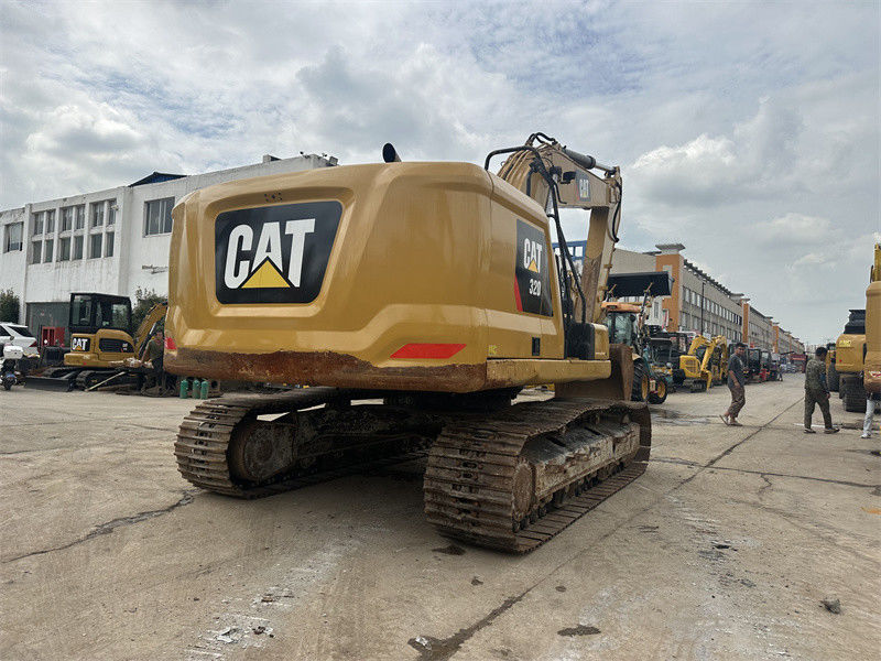 Excavatrice CAT 320 d'origine utilisée avec moteur C4.4 Excavatrice Caterpillar 320