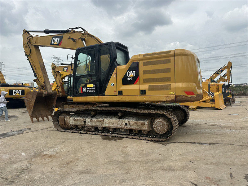 Excavatrice CAT 320 d'origine utilisée avec moteur C4.4 Excavatrice Caterpillar 320