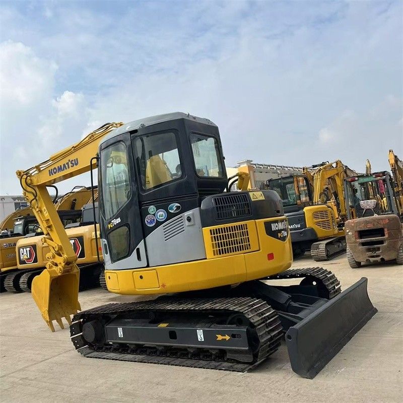 7.8 tonnes Japon Utilisé Komatsu PC78us Excavateur à rampe PC78US-6 Mini-Excavateur