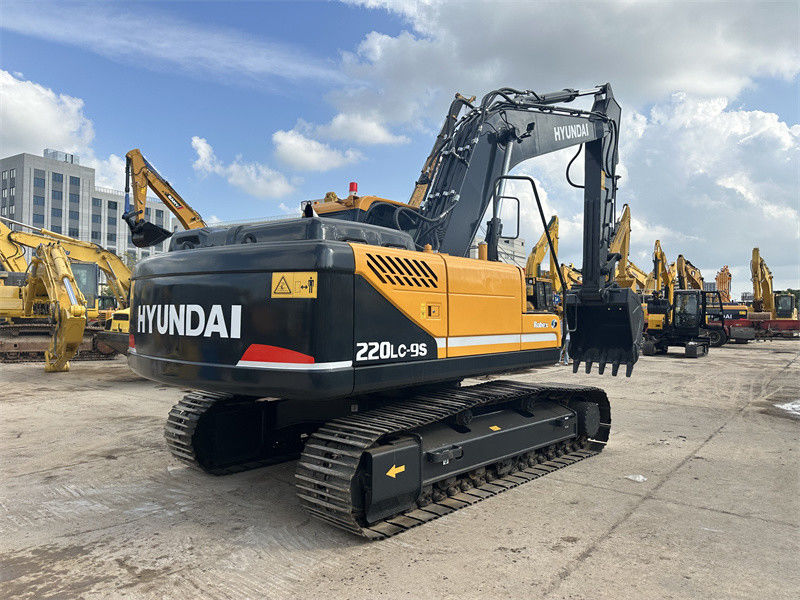 22 tonnes Corée Excavateur Hyundai R220LC-9S utilisé Excavateur Hyundai 220 Crawler