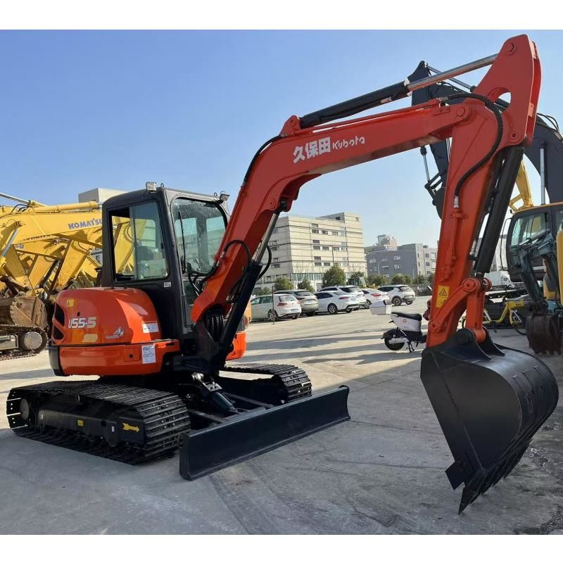 Kubota KX155 Japon Excavateur 36.5 KN Puits de creusement pour la construction