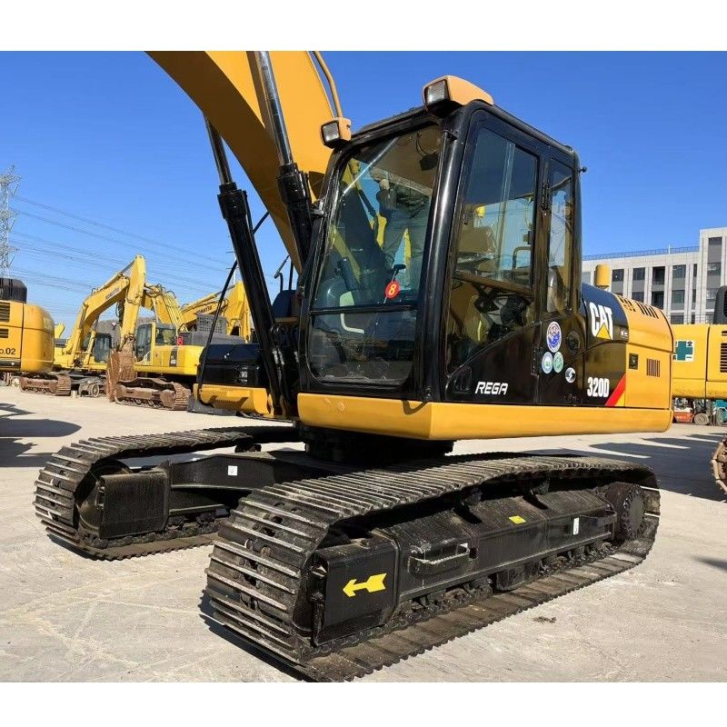 Excavateur Caterpillar 320 D avec moteur électrique C6.4 Moteur pour la construction