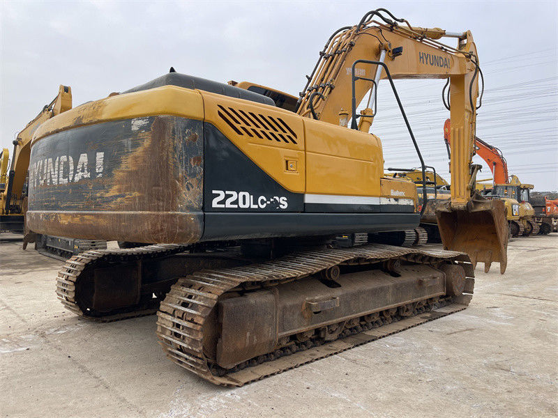 Excavatrice Hyundai 220LC-9S d'origine utilisée à haute performance avec une puissance de moteur de 112 kW