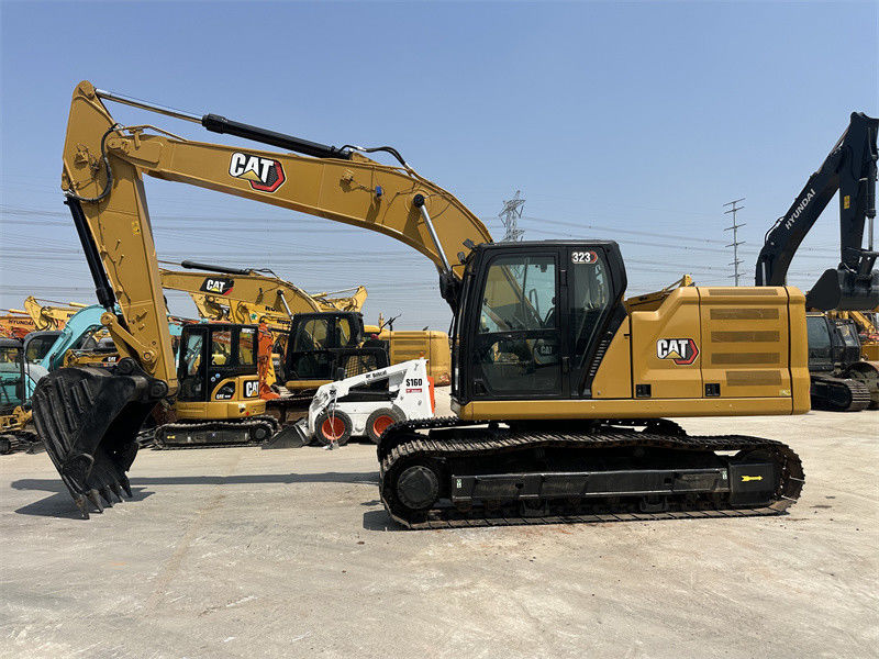 Excavateur d'occasion CAT 323 avec moteur C7.1 Excavateur de seconde main Caterpillar année 2018
