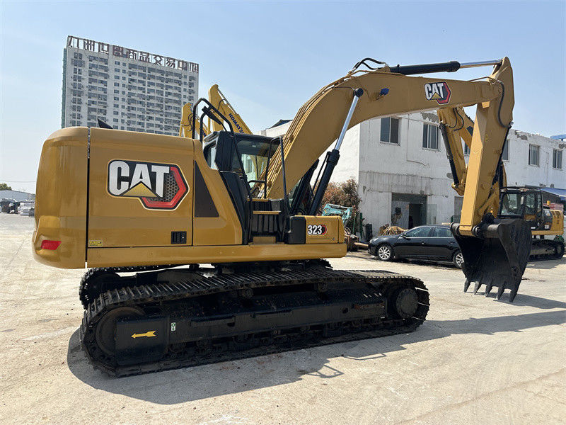 Excavateur d'occasion CAT 323 avec moteur C7.1 Excavateur de seconde main Caterpillar année 2018