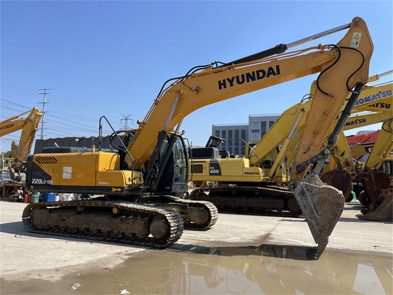 Peinture originale Corée utilisée Hyundai R220LC-9S Excavateur Hyundai 220 Crawler Digger