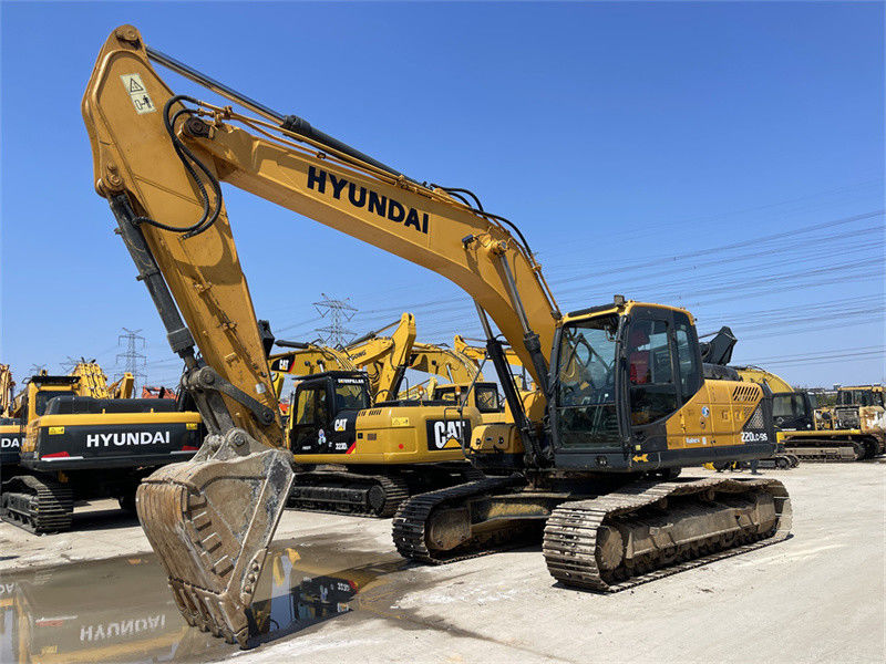 Peinture originale Corée utilisée Hyundai R220LC-9S Excavateur Hyundai 220 Crawler Digger