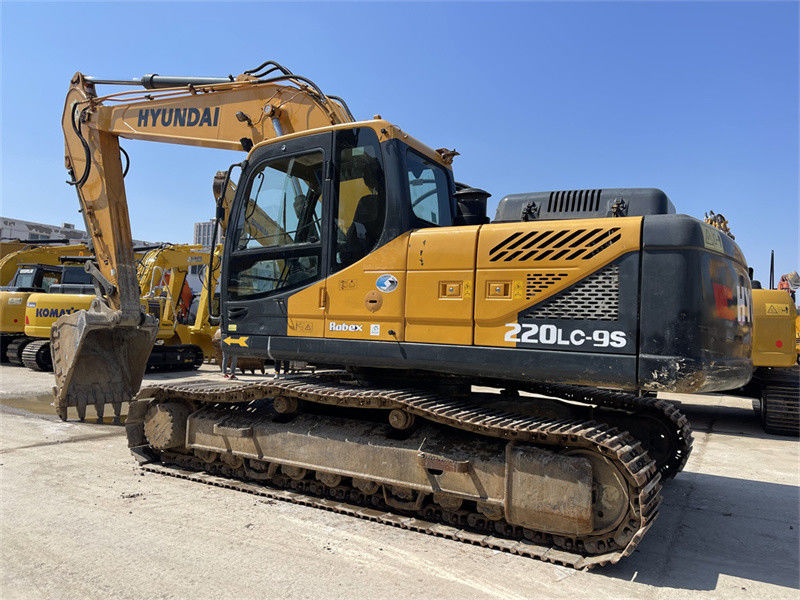 Peinture originale Corée utilisée Hyundai R220LC-9S Excavateur Hyundai 220 Crawler Digger