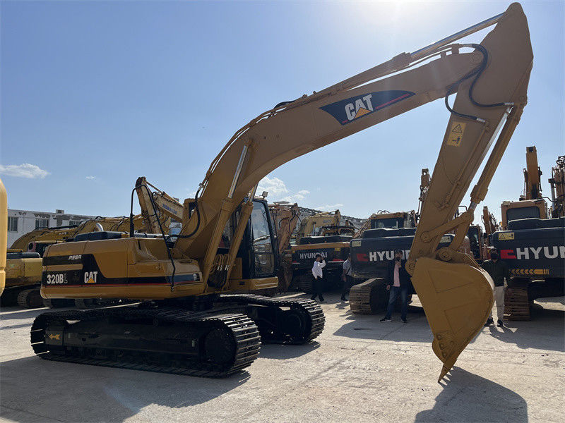 Nettoyer l'excavateur Caterpillar 320BL utilisé 20 tonnes Excavateur pour chat en bon état