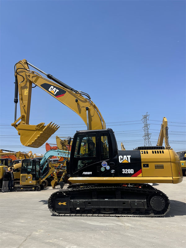 Excavateur CAT 320D utilisé 20 tonnes Repeint Excavateur CAT 320D 320C 320DL utilisé