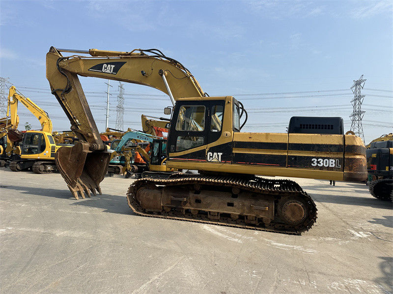 Excavateur à rouleaux Caterpillar 330BL d'origine utilisée 30 tonnes Excavateurs CAT 330
