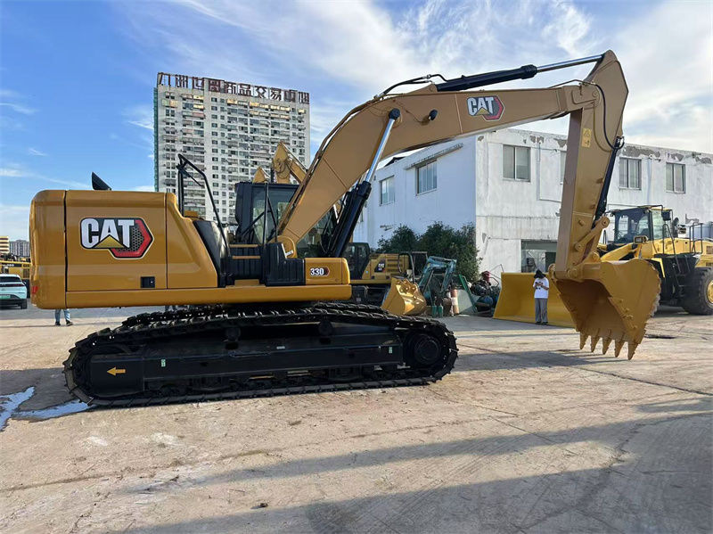 Excavateur d'occasion de 30 tonnes CAT 330 Nouveau modèle Caterpillar 320 330 Excavateur rampant
