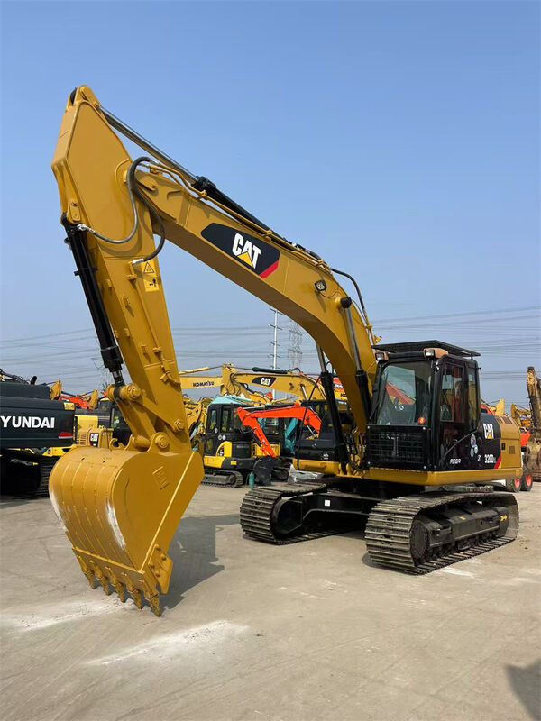 Excavateur CAT 320D bon marché avec moteur 3306 Excavateur CAT 320D moyen d'occasion