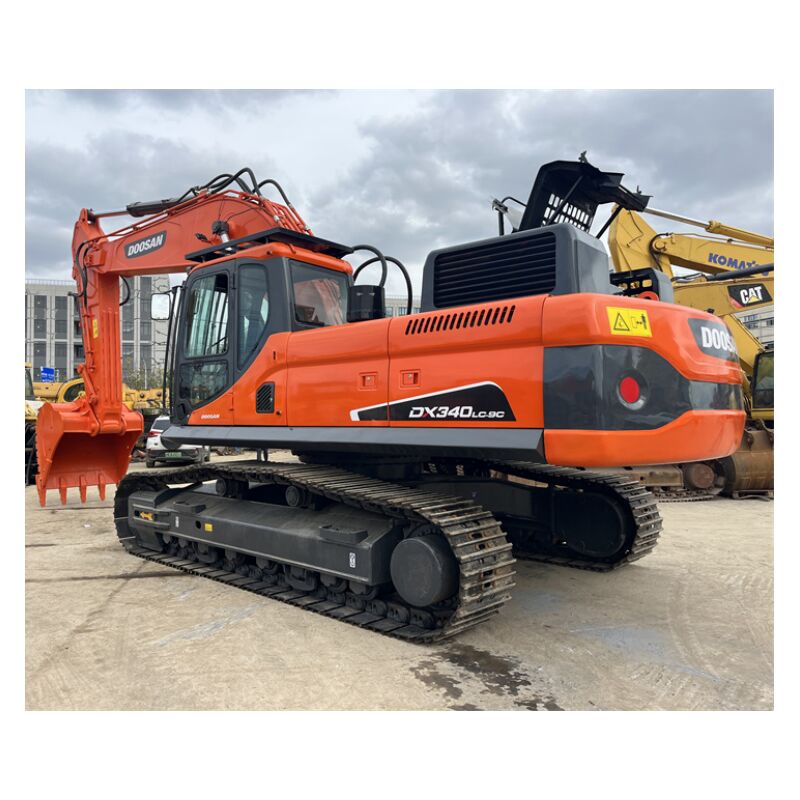 Corée Excavatrice utilisée Doosan DX340LC-9C 34 tonnes Excavatrice à rampe Doosan DX340