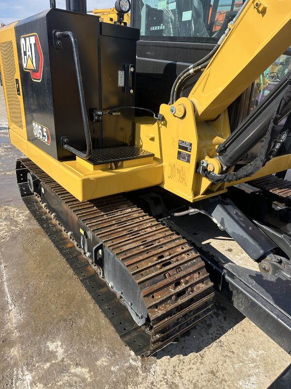 Nouveau type CAT 305.5 Excavatrice de 5,5 tonnes Caterpillar 305.5 Mini Excavatrice à rampe